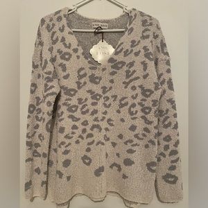 Knox Rose Leopard Sweater size-Medium Brand New w/tags